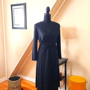 Black Ann Taylor Loft Dress